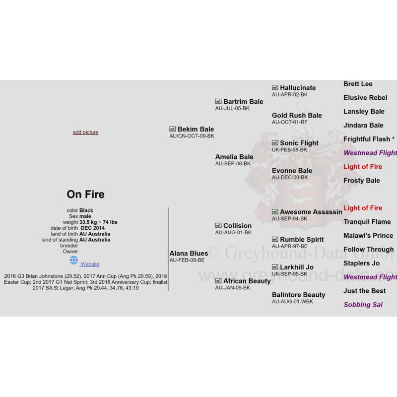 On Fire straw